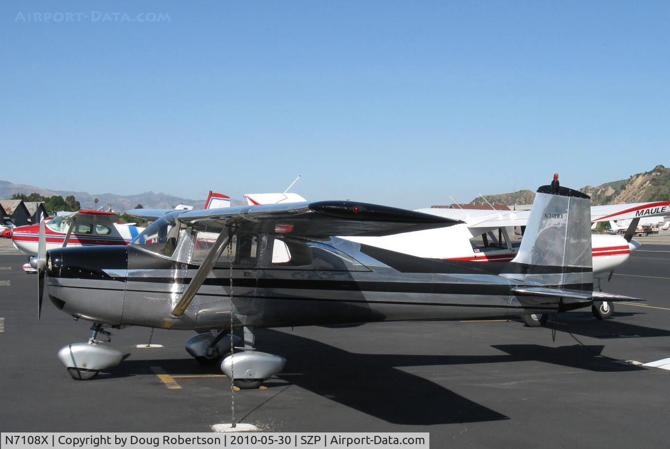 N7108X, 1961 Cessna 150A C/N 15059208, 1961 Cessna 150A, Continental O-200 100 Hp