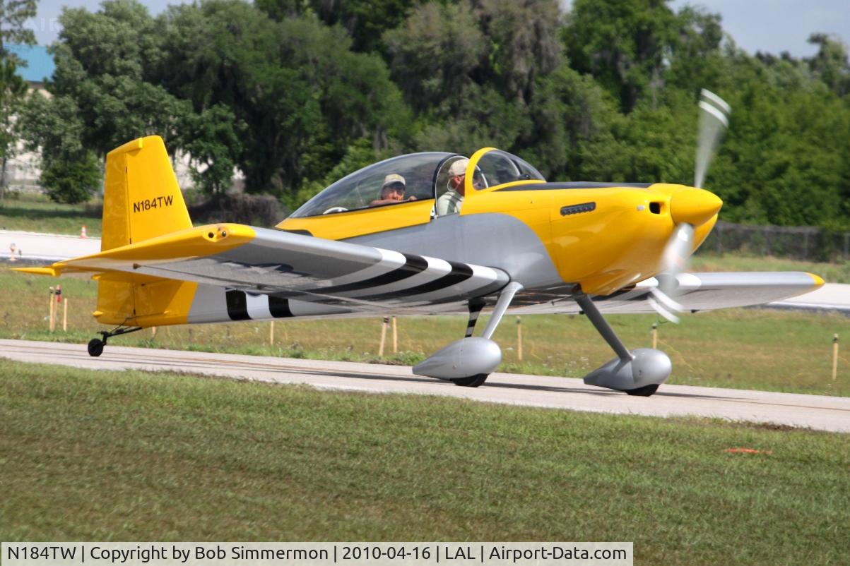 N184TW, 2007 Vans RV-8 C/N 81997, Sun N Fun 2010