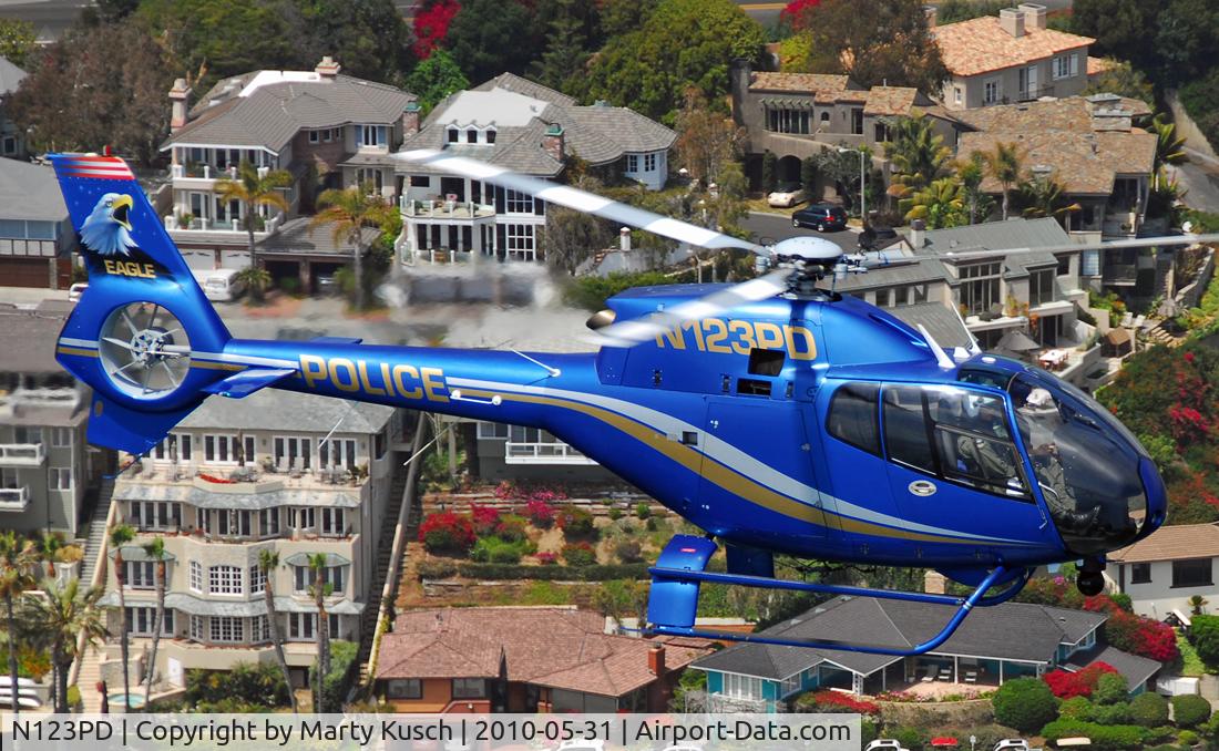 N123PD, 2001 Eurocopter EC-120B Colibri C/N 1171, Costa Mesa PD 