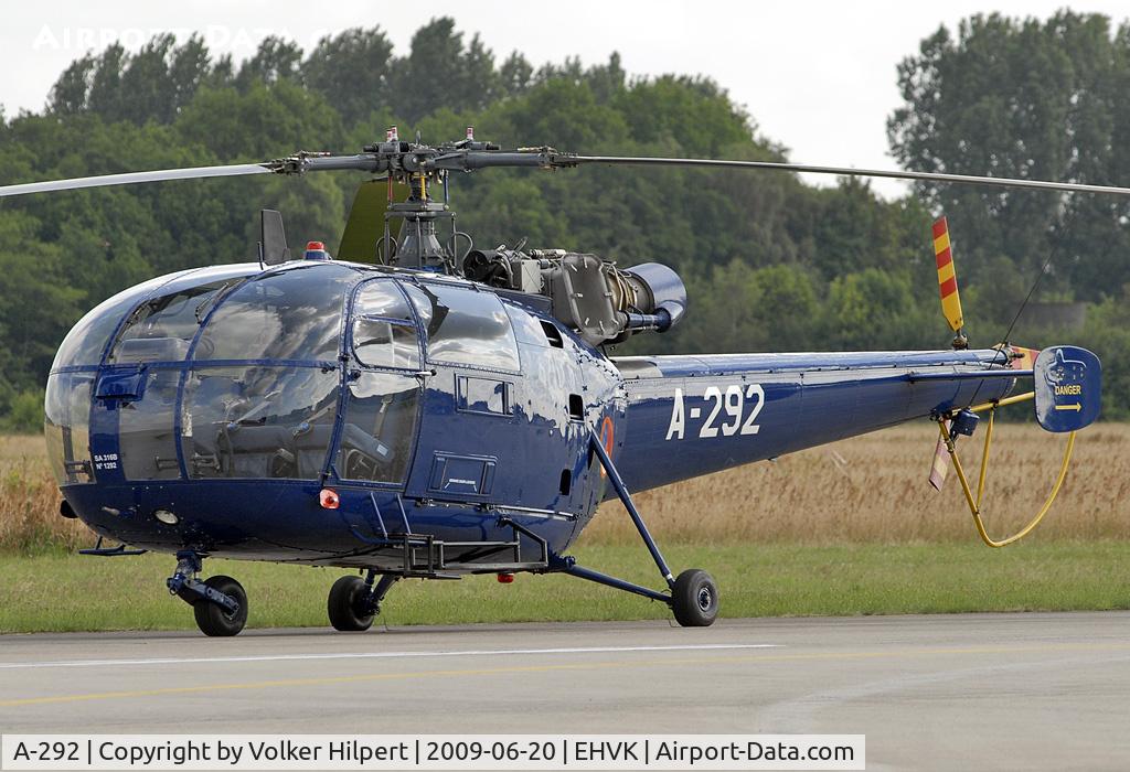A-292, Sud SE-3160 Alouette III C/N 1292, RNAF
