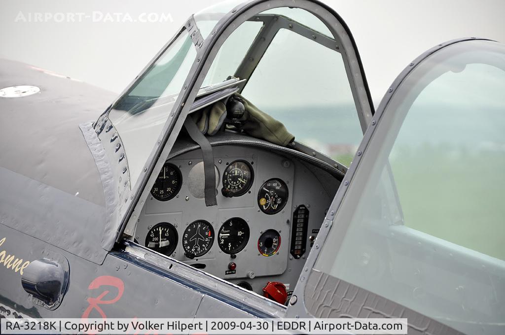 RA-3218K, 1985 Yakovlev Yak-50 C/N 853208, at scn