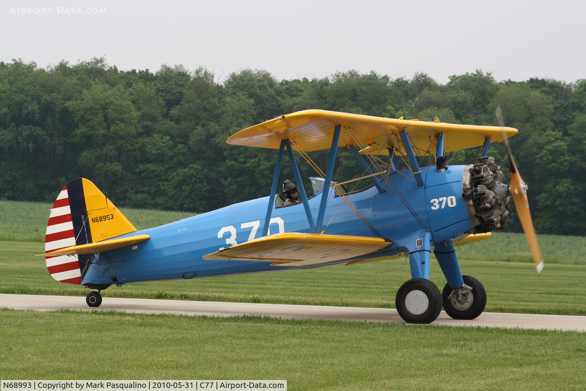 N68993, 1942 Boeing B75N1 C/N 75-7425, Stearman