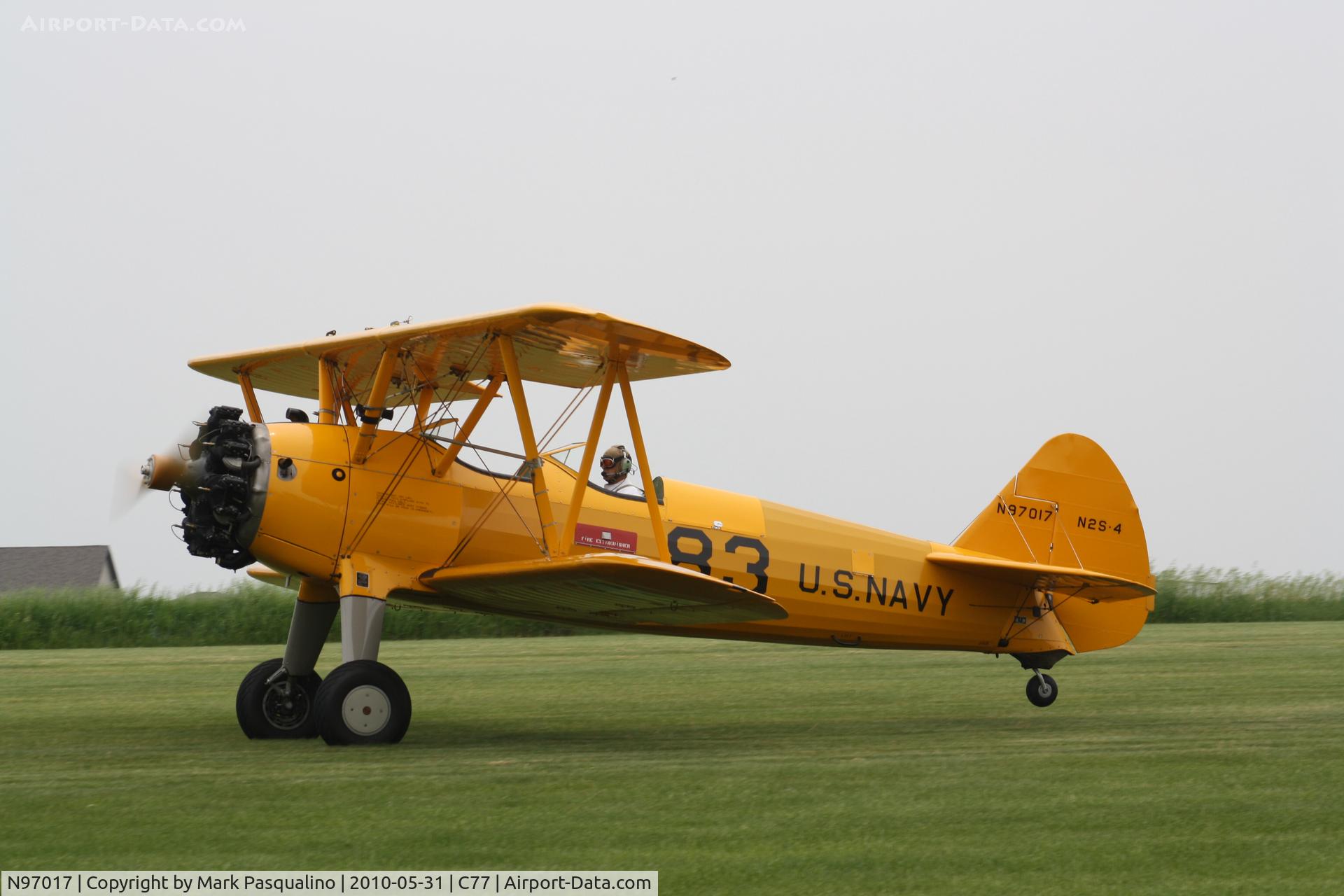 N97017, Boeing A75N1 C/N 75-3674, Stearman