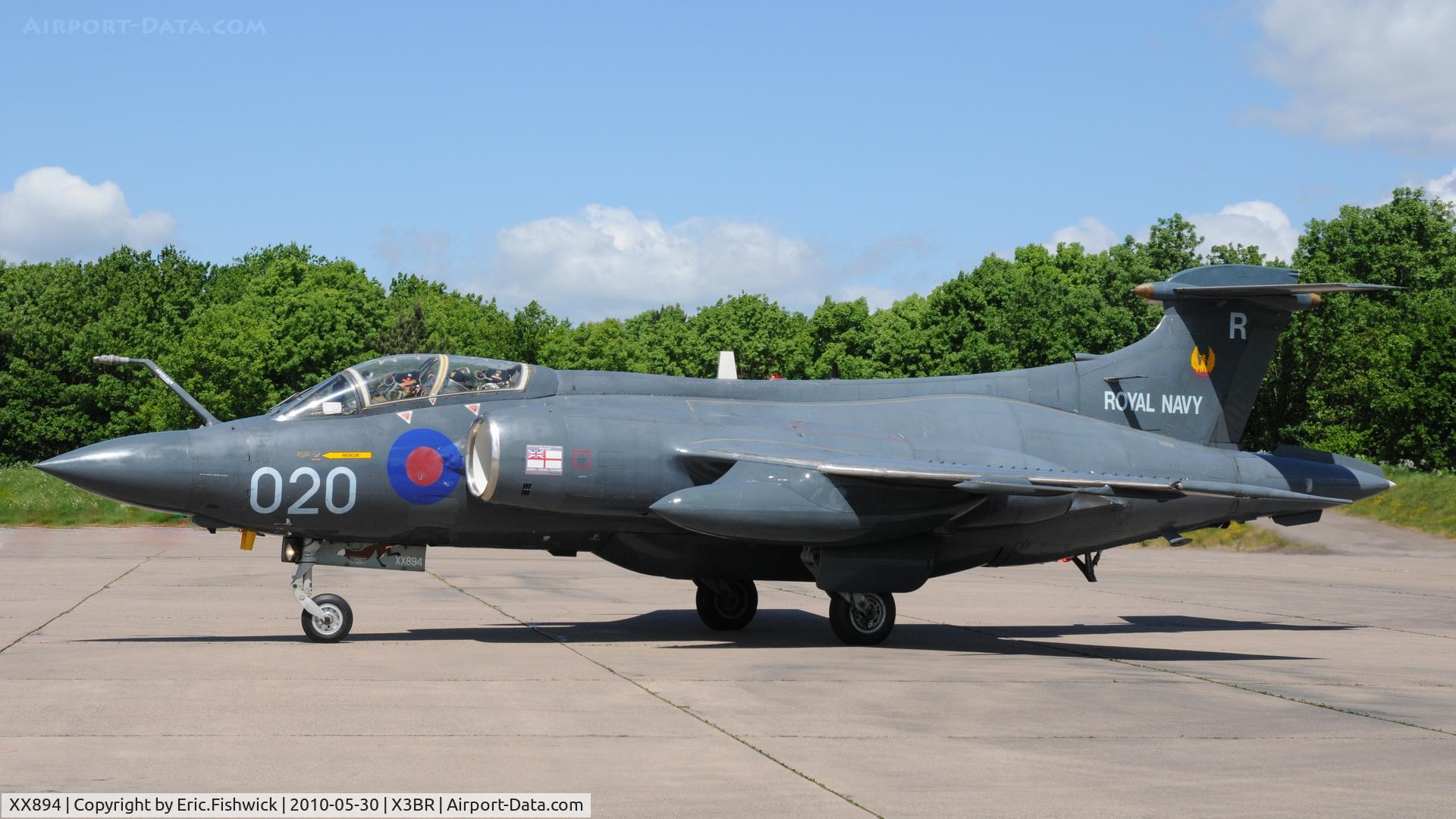XX894, 1975 Hawker Siddeley Buccaneer S.2B C/N B3-03-74, 1. XX894 taxying at Bruntingthorpe Cold War Jets Open Day - May 2010