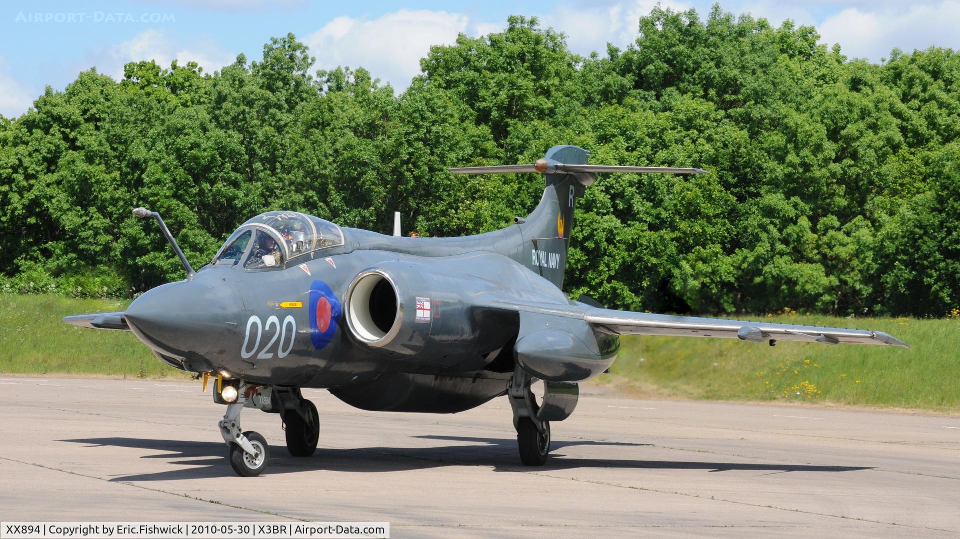 XX894, 1975 Hawker Siddeley Buccaneer S.2B C/N B3-03-74, 3. XX894 taxying at Bruntingthorpe Cold War Jets Open Day - May 2010