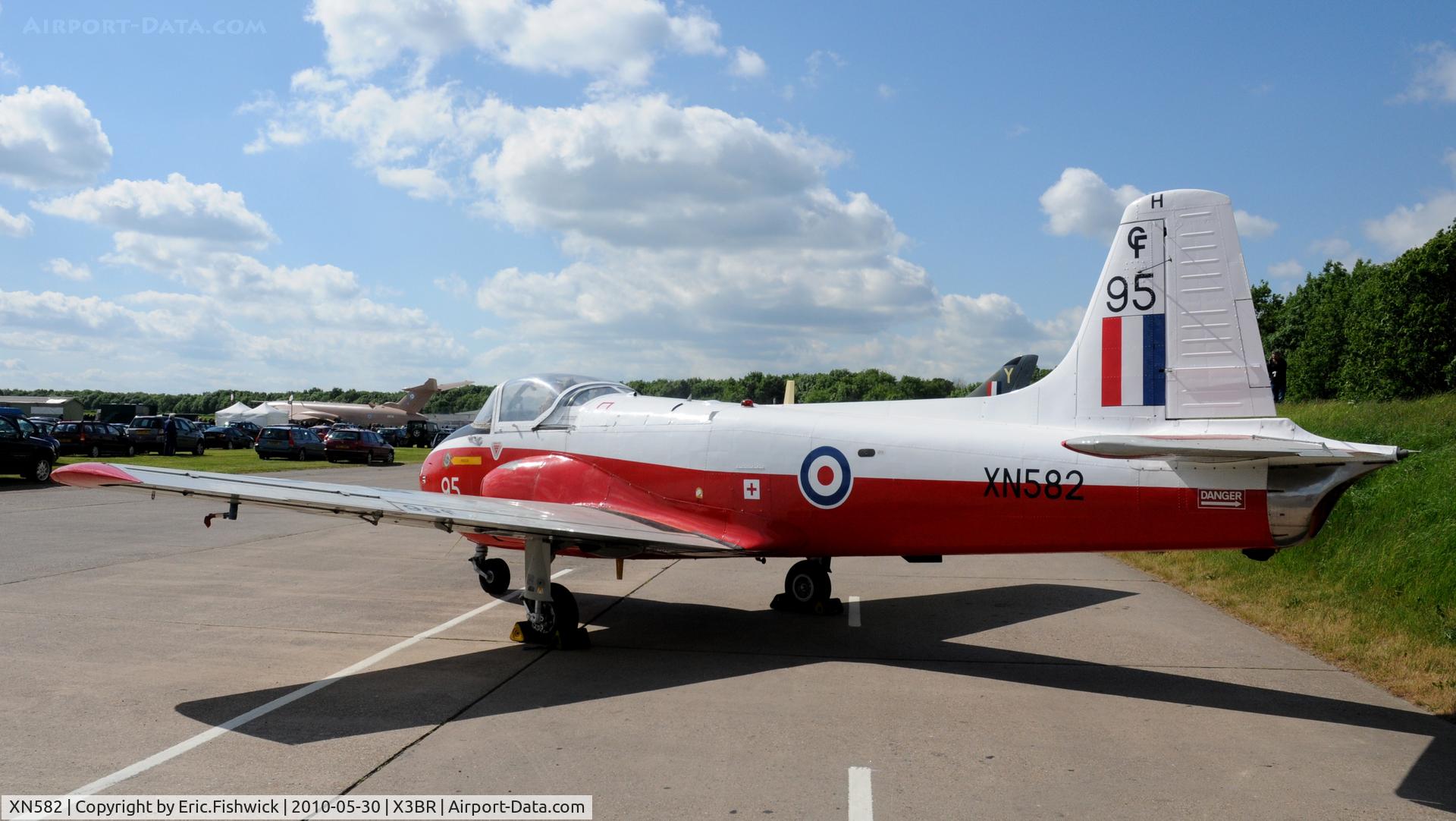XN582, 1960 Hunting P-84 Jet Provost T.3A C/N PAC/W/11824, 1. XN582 - BAC P84 Jet Provost T.3A at Bruntingthorpe Cold War Jets Open Day - May 2010