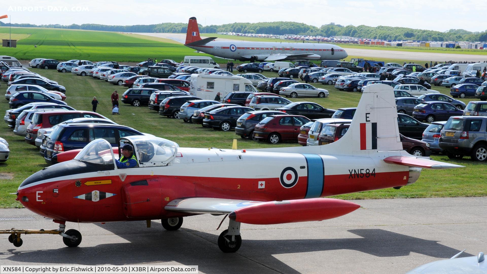 XN584, 1961 Hunting P-84 Jet Provost T.3A C/N PAC/W/11826, 1. XN584 - BAC P84 Jet Provost T.3A at Bruntingthorpe Cold War Jets Open Day - May 2010