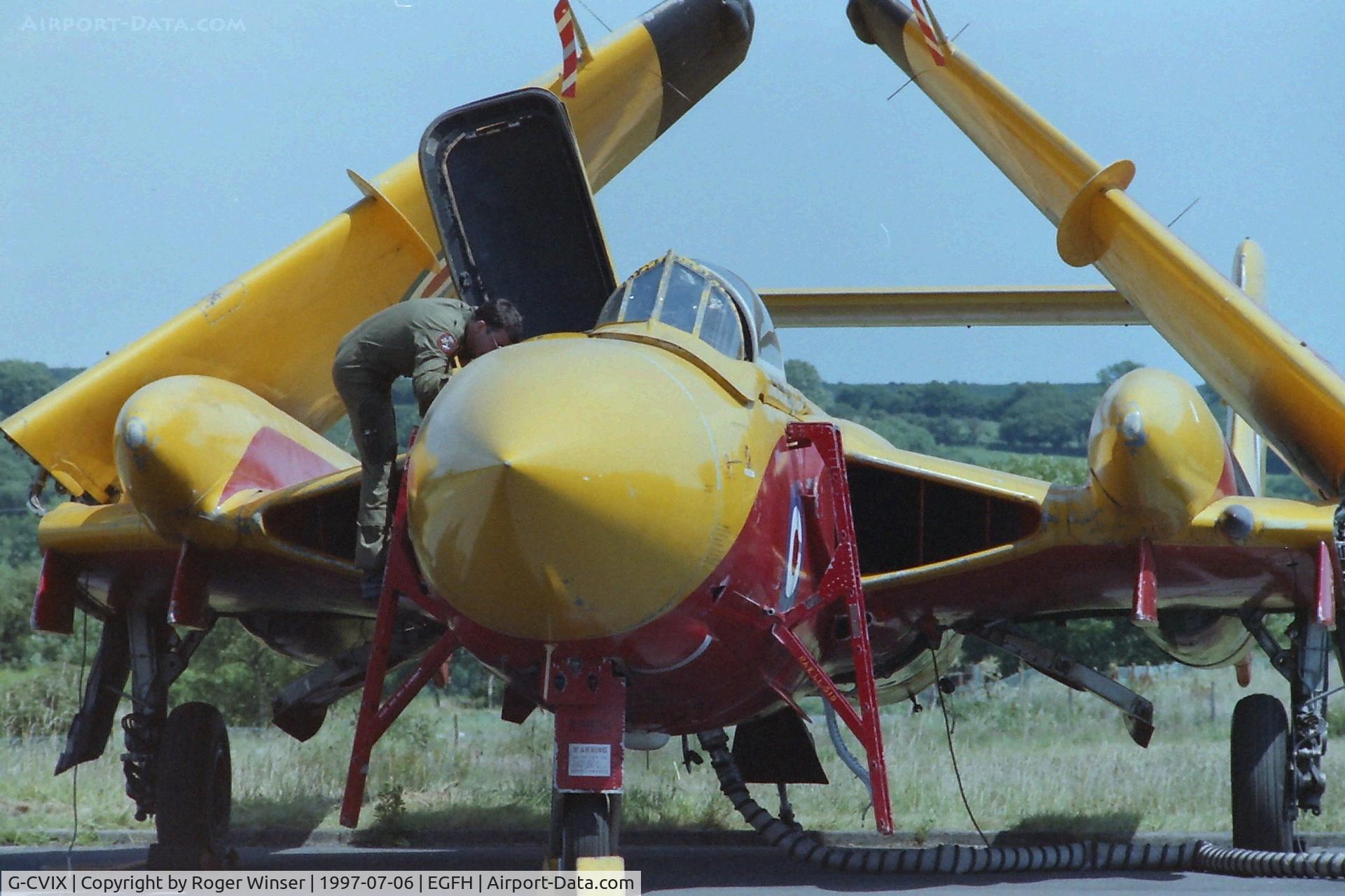 G-CVIX, 1963 De Havilland DH-110 Sea Vixen D.3 C/N 10132, 