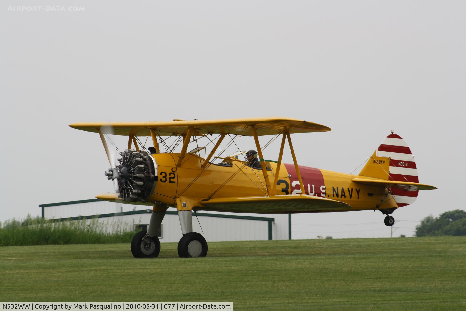 N532WW, 1941 Boeing A75N1(PT17) C/N 75-1486, Stearman