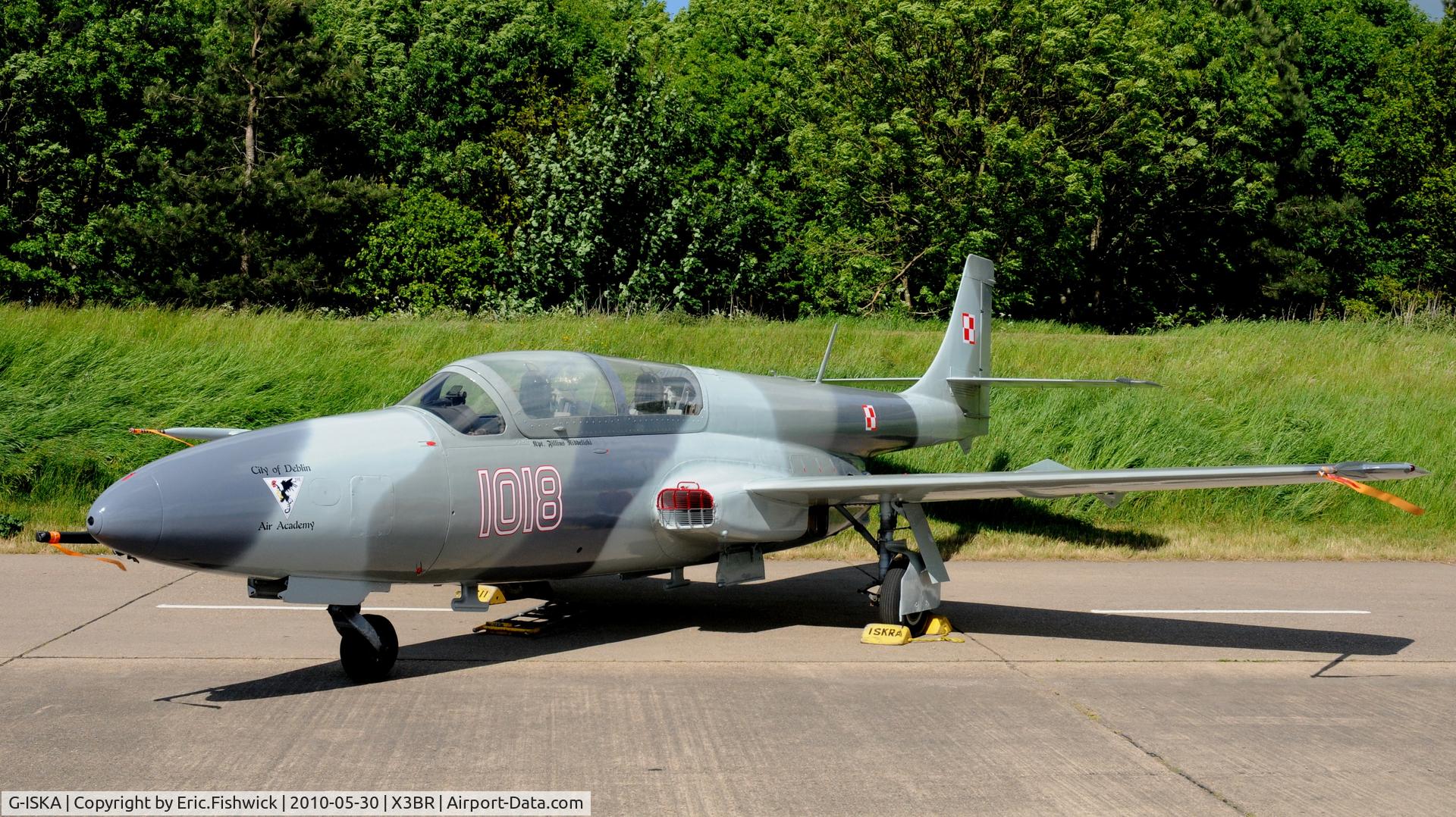 G-ISKA, 1978 PZL-Mielec TS-11 Iskra C/N 1H-1018, G-ISKA at Bruntingthorpe Cold War Jets Open Day - May 2010