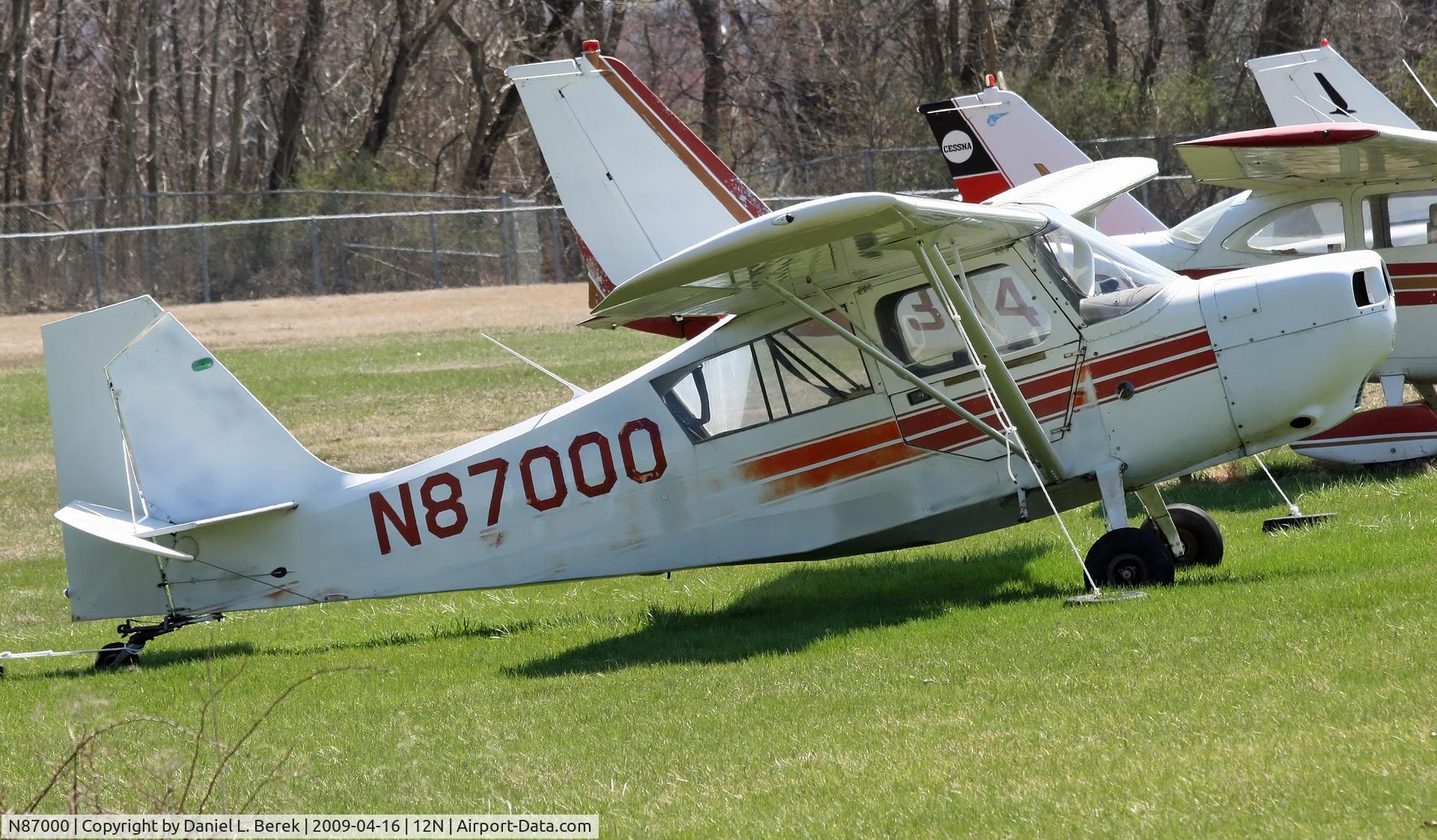 N87000, 1974 Bellanca 7GCAA C/N 297-74, This nice old Citabria seems to be waiting for a little bit of attention.  If she does get restored, she'll be a real beauty!