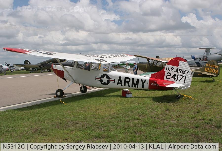 N5312G, 1951 Cessna 305A C/N 22746, Sun-n-fun 2010