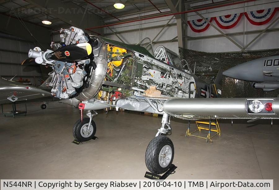 N544NR, North American SNJ-4 Texan C/N 88-12821, Kendall-tamiami Executive Airport
