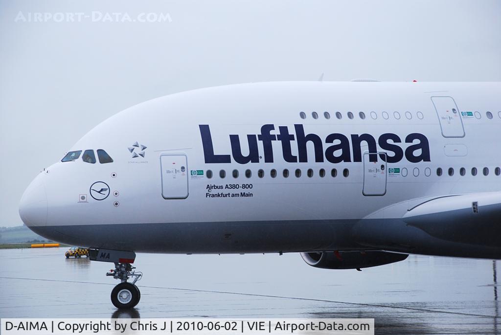 D-AIMA, 2010 Airbus A380-841 C/N 038, Lufthansa