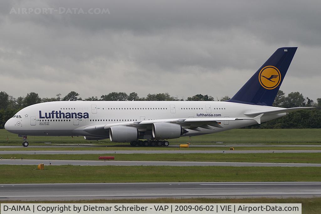 D-AIMA, 2010 Airbus A380-841 C/N 038, Lufthansa Airbus 380