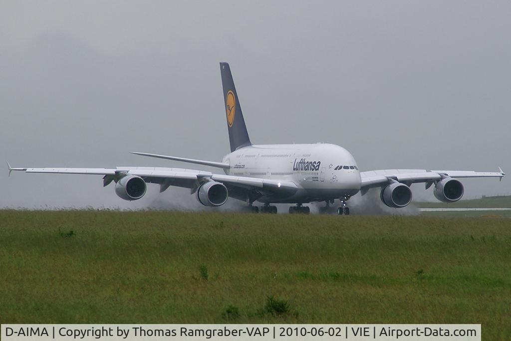 D-AIMA, 2010 Airbus A380-841 C/N 038, Lufthansa Airbus A380