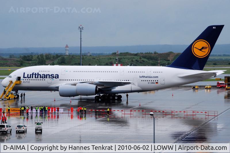 D-AIMA, 2010 Airbus A380-841 C/N 038, Lufthansa Airbus A380 
