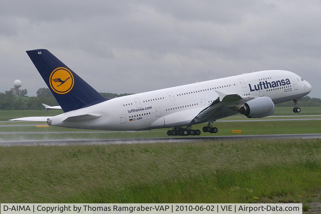 D-AIMA, 2010 Airbus A380-841 C/N 038, Lufthansa Airbus A380