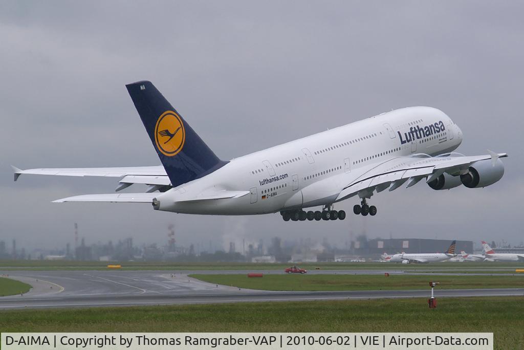 D-AIMA, 2010 Airbus A380-841 C/N 038, Lufthansa Airbus A380