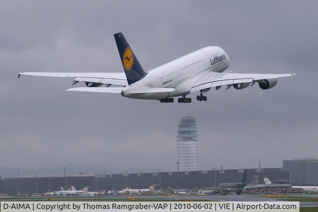 D-AIMA, 2010 Airbus A380-841 C/N 038, Lufthansa Airbus A380