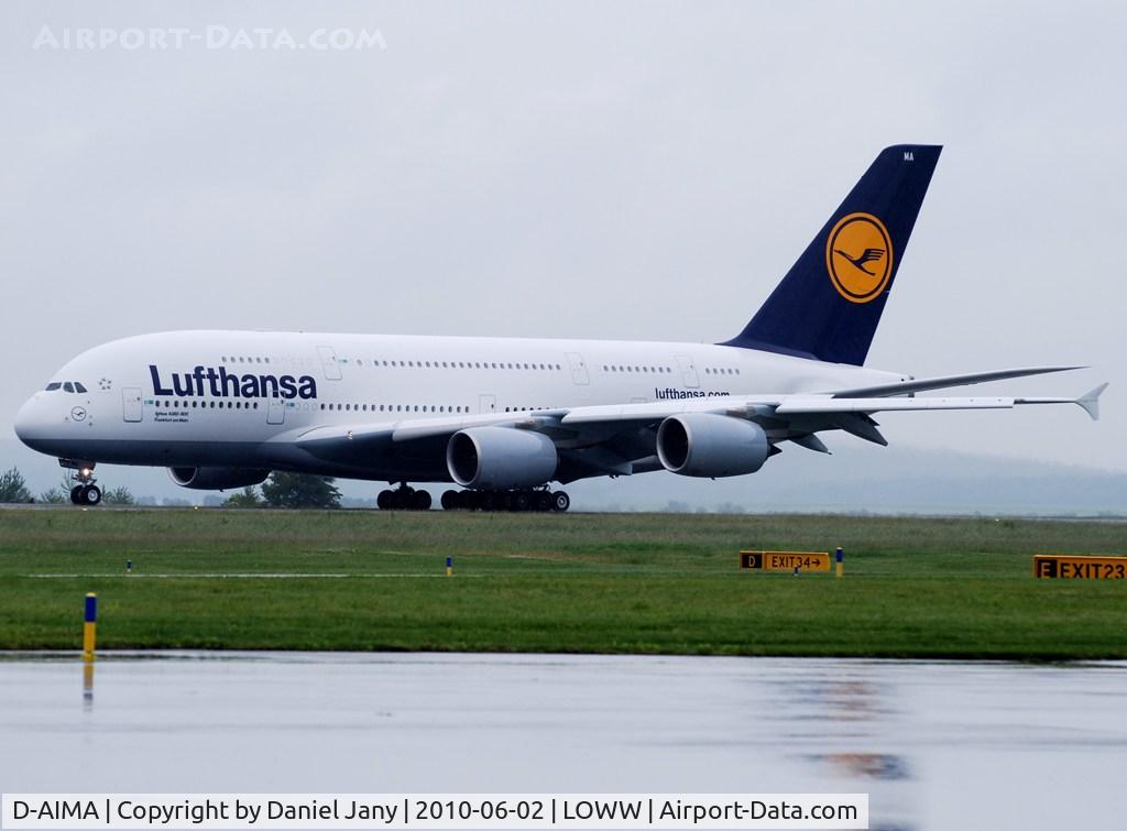 D-AIMA, 2010 Airbus A380-841 C/N 038, Lufthansa