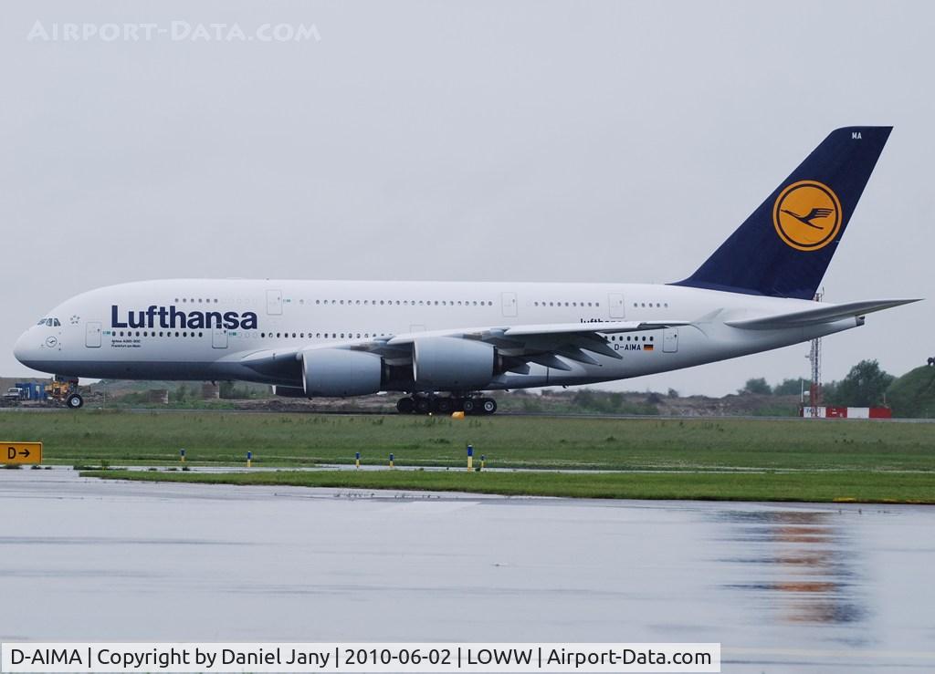 D-AIMA, 2010 Airbus A380-841 C/N 038, Lufhansa