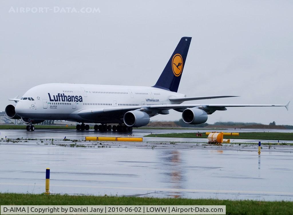 D-AIMA, 2010 Airbus A380-841 C/N 038, Lufthansa