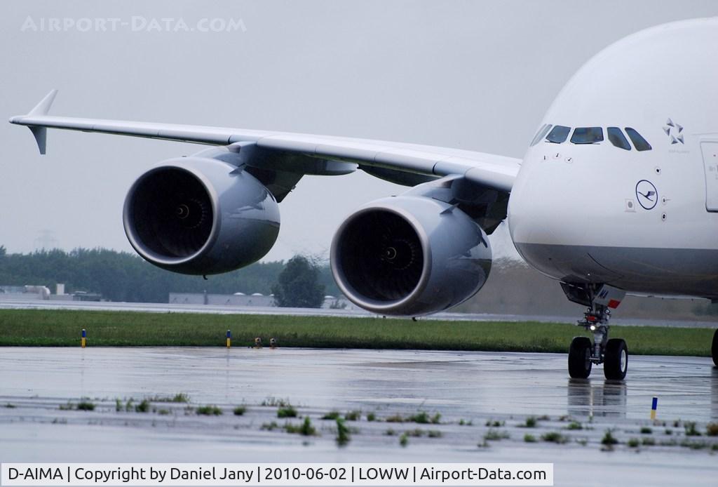 D-AIMA, 2010 Airbus A380-841 C/N 038, Lufthansa
