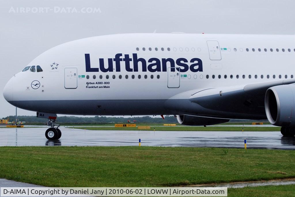 D-AIMA, 2010 Airbus A380-841 C/N 038, Lufthansa