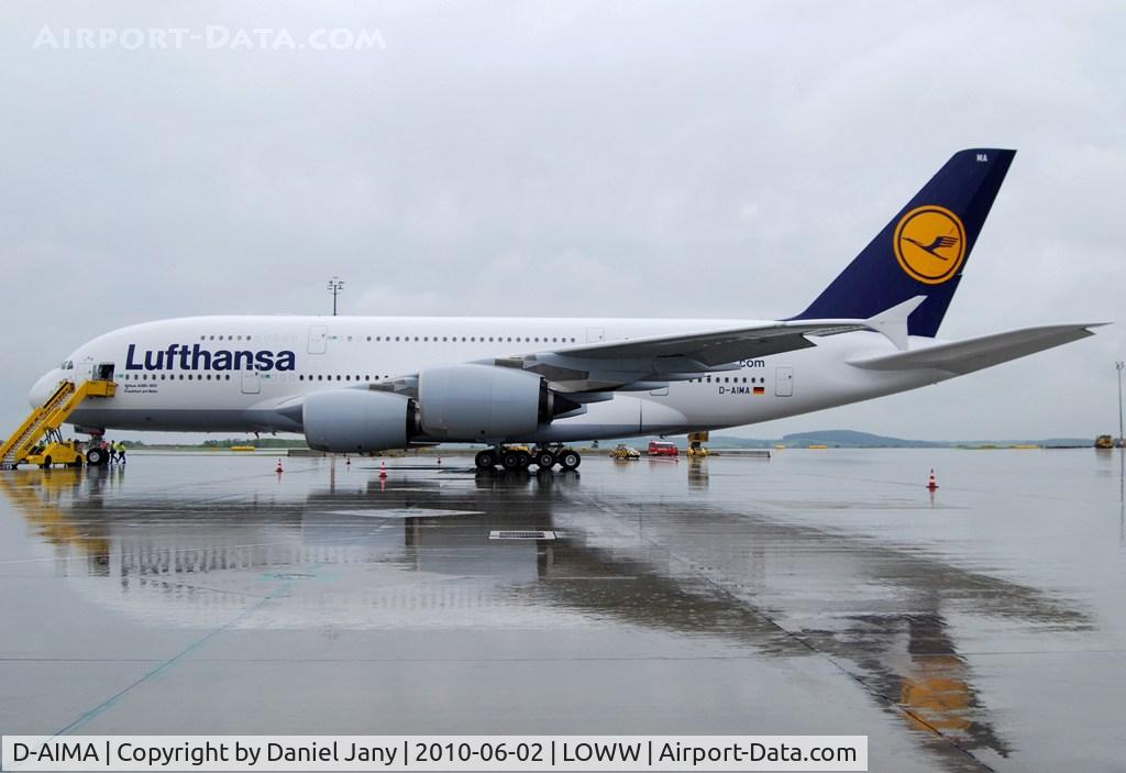 D-AIMA, 2010 Airbus A380-841 C/N 038, Lufthansa
