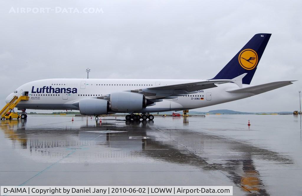 D-AIMA, 2010 Airbus A380-841 C/N 038, Lufthansa
