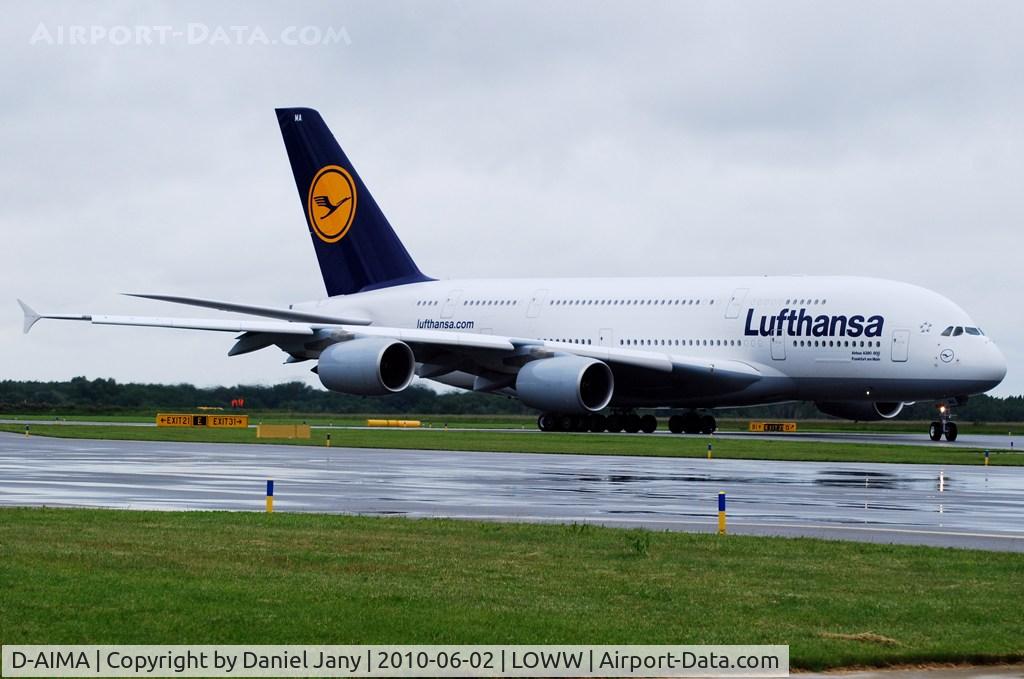 D-AIMA, 2010 Airbus A380-841 C/N 038, Lufthansa