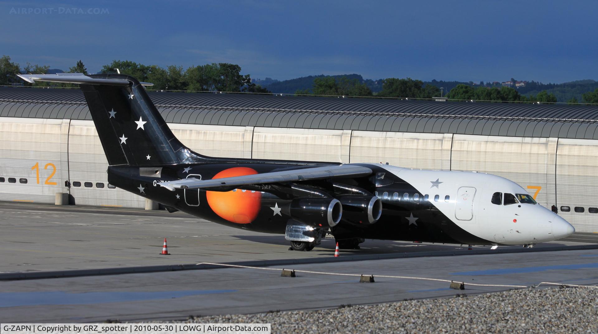 G-ZAPN, 1988 British Aerospace BAe.146-200QC Quick Change C/N E2119, Titan Bae