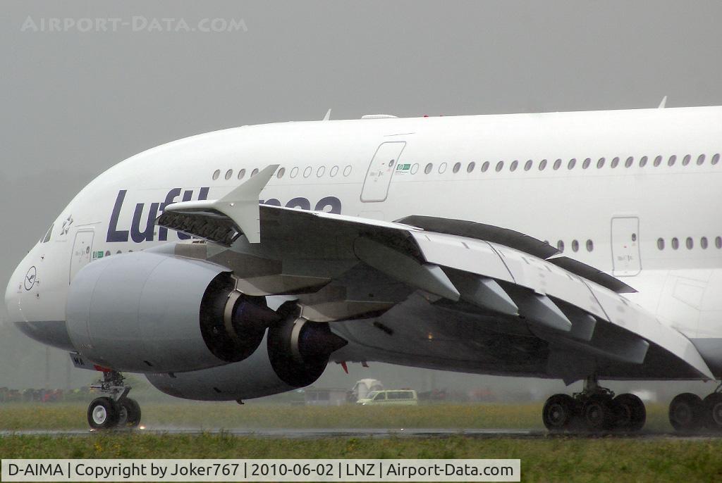 D-AIMA, 2010 Airbus A380-841 C/N 038, Lufthansa Airbus A380-841