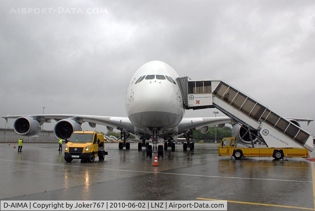 D-AIMA, 2010 Airbus A380-841 C/N 038, Lufthansa Airbus A380-841