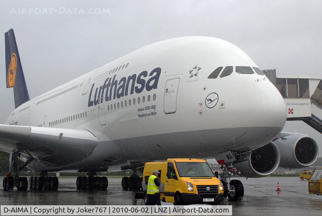 D-AIMA, 2010 Airbus A380-841 C/N 038, Lufthansa Airbus A380-841