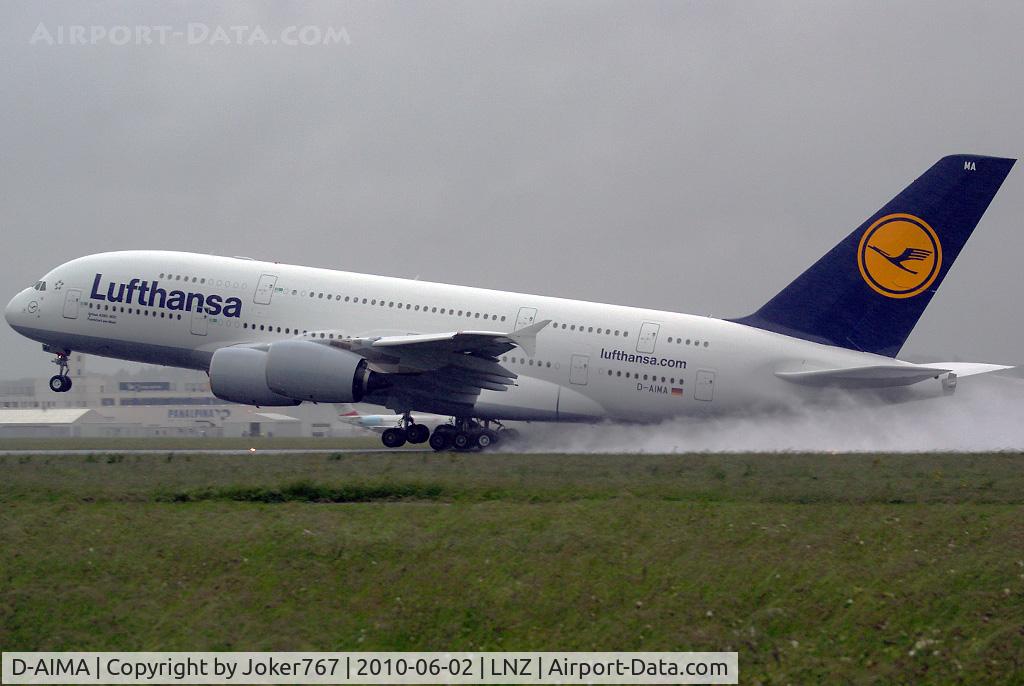 D-AIMA, 2010 Airbus A380-841 C/N 038, Lufthansa Airbus A380-841