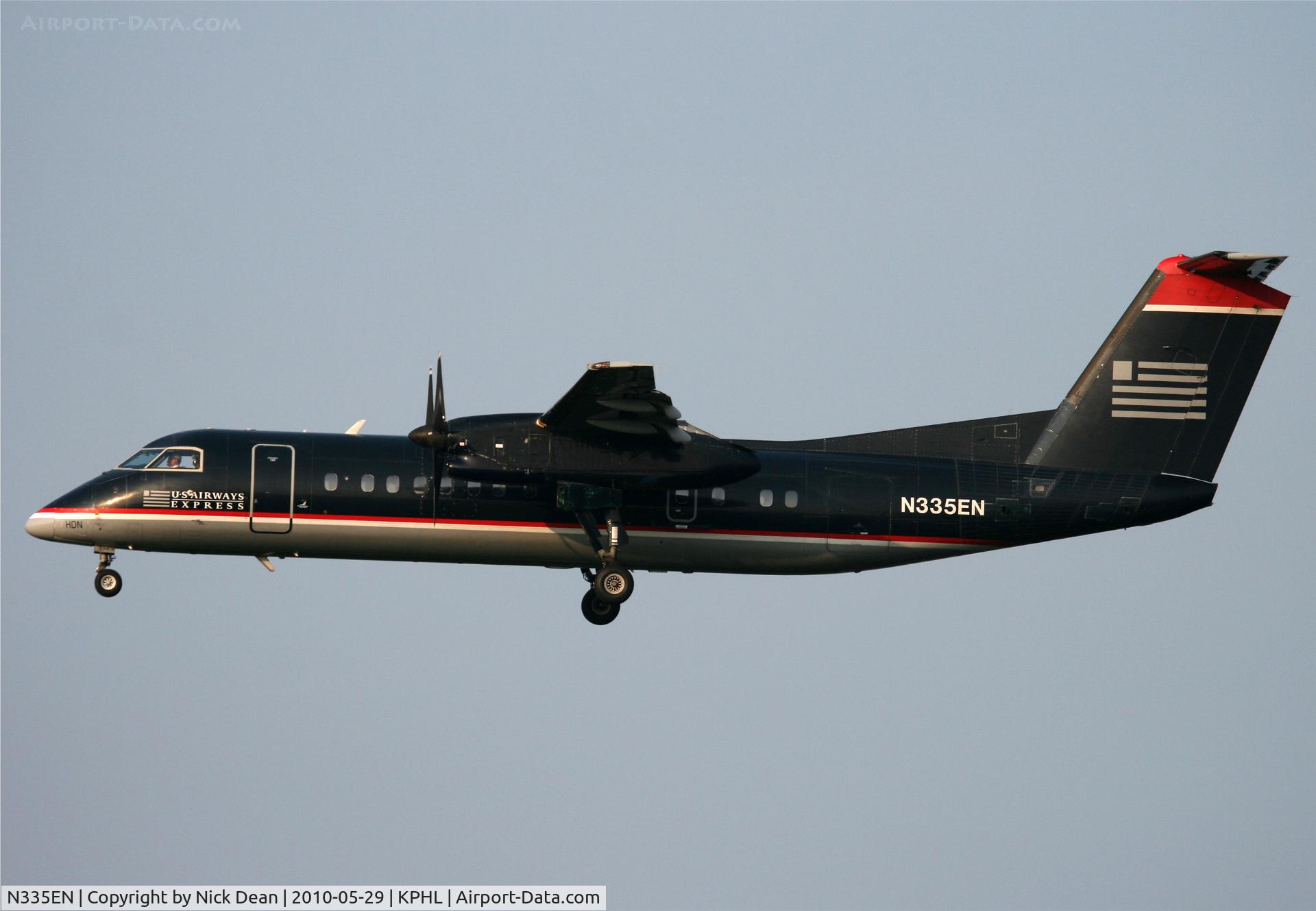 N335EN, 1994 De Havilland Canada DHC-8-311 Dash 8 C/N 375, KPHL