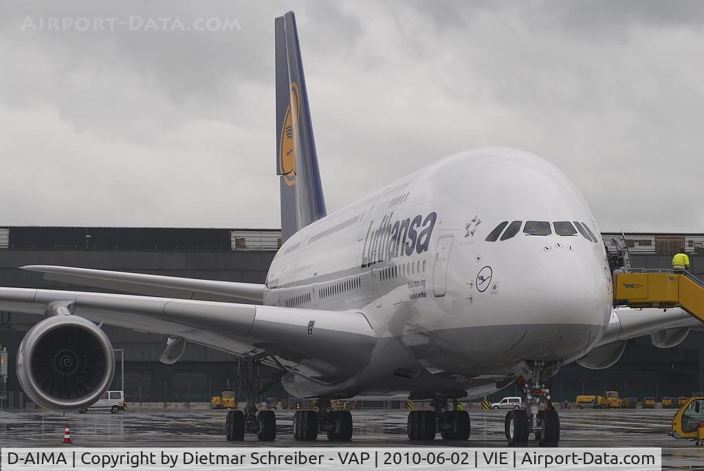D-AIMA, 2010 Airbus A380-841 C/N 038, Lufthansa Airbus A380