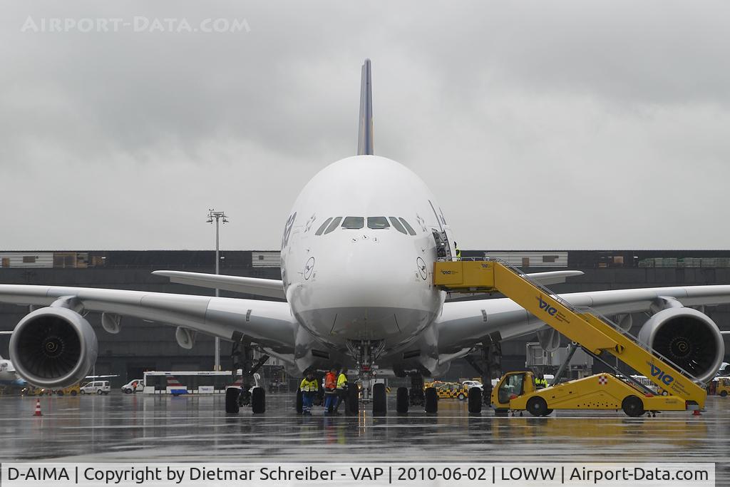 D-AIMA, 2010 Airbus A380-841 C/N 038, Lufthansa Airbus A380