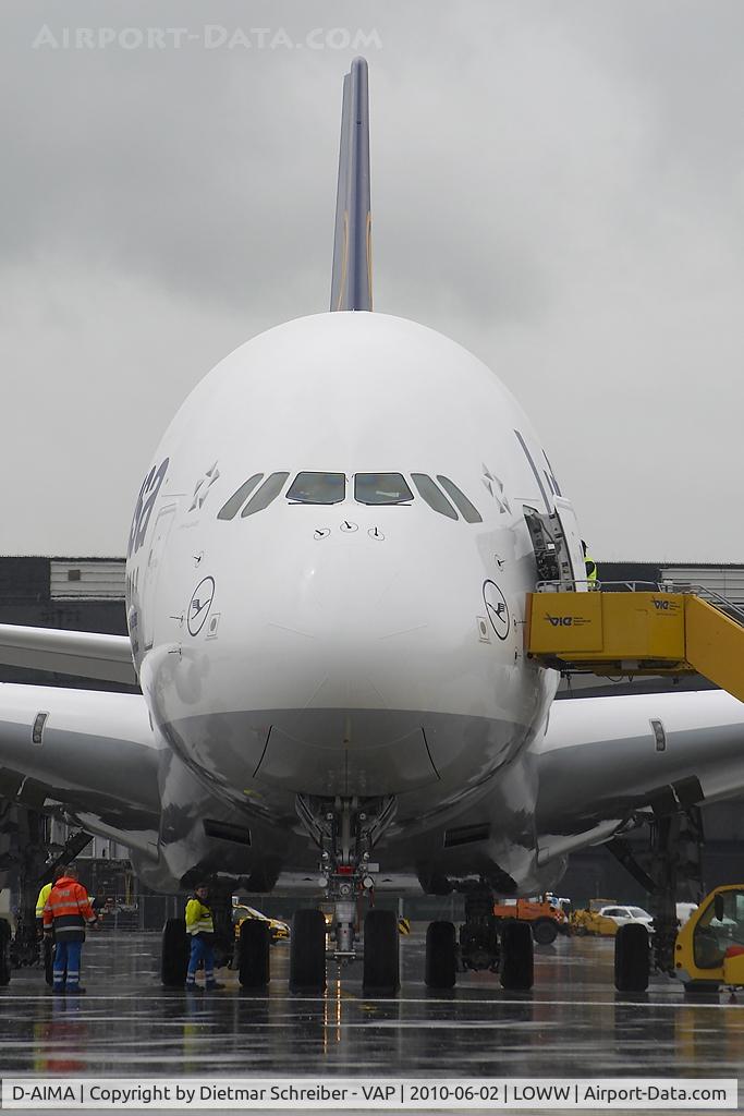 D-AIMA, 2010 Airbus A380-841 C/N 038, Lufthansa Airbus A380