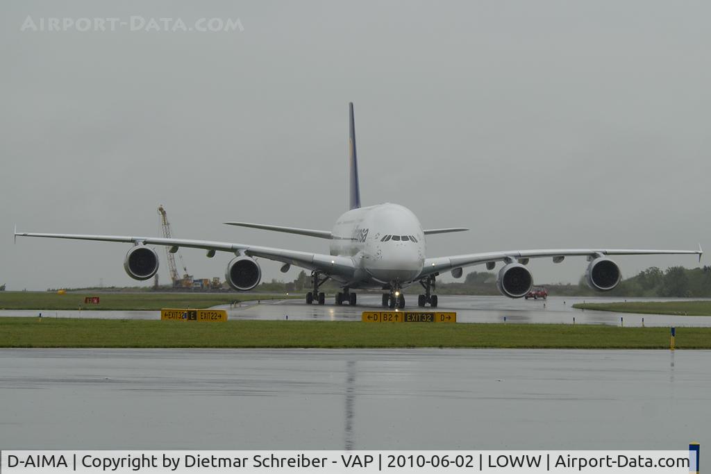 D-AIMA, 2010 Airbus A380-841 C/N 038, Lufthansa Airbus A380