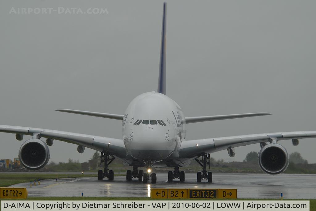 D-AIMA, 2010 Airbus A380-841 C/N 038, Lufthansa Airbus A380