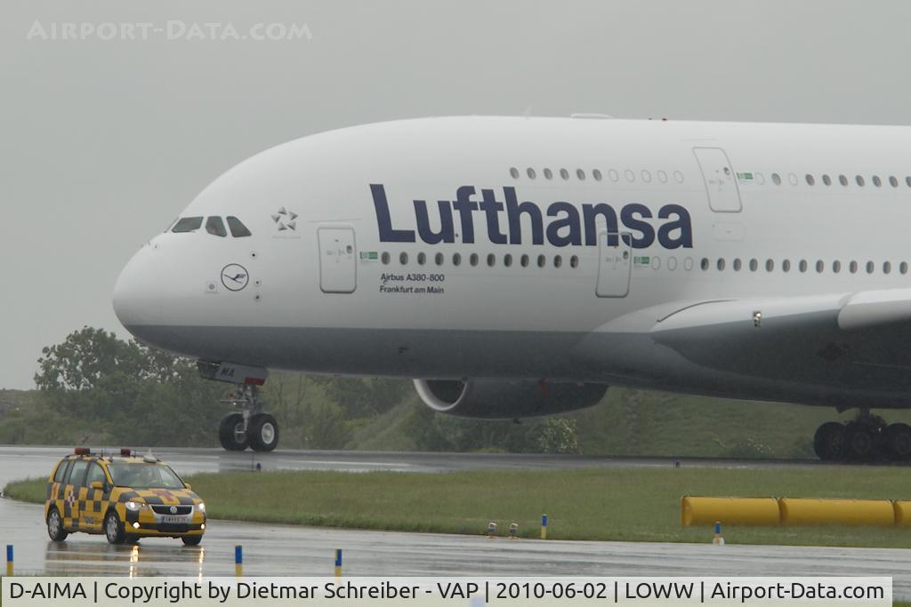 D-AIMA, 2010 Airbus A380-841 C/N 038, Lufthansa Airbus A380