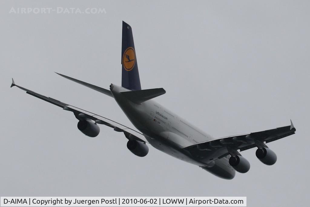 D-AIMA, 2010 Airbus A380-841 C/N 038, first landing in VIE/LOWW
