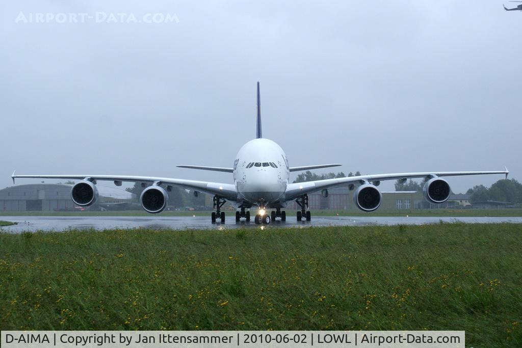 D-AIMA, 2010 Airbus A380-841 C/N 038, D-AIMA named 