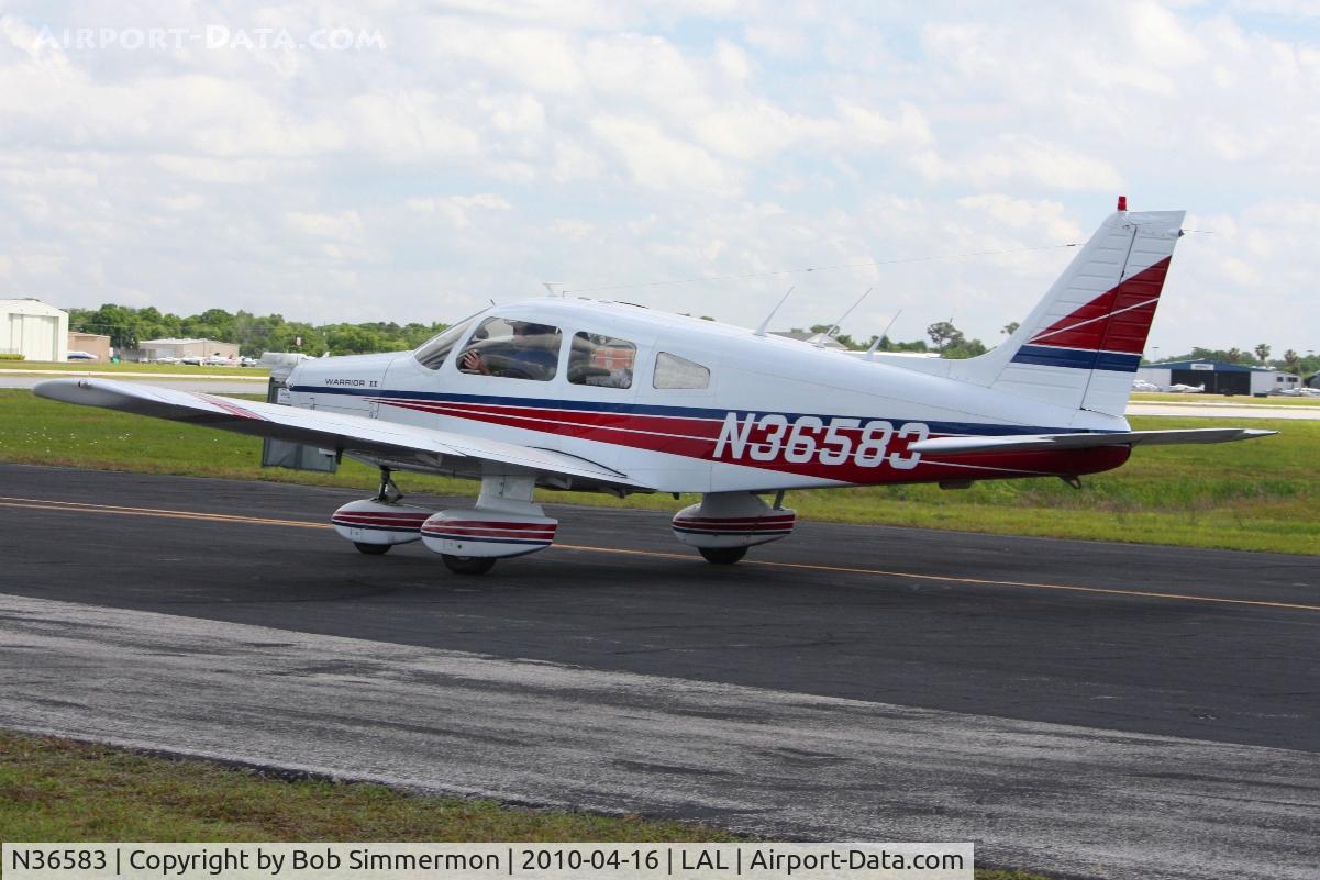 N36583, 1978 Piper PA-28-161 Cherokee Warrior II C/N 28-7816647, Sun N Fun 2010