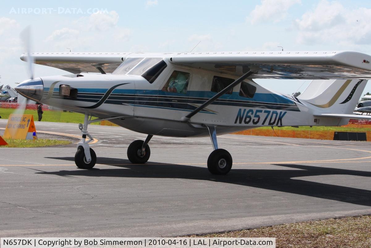 N657DK, 1999 Aerocomp Comp Air 10 C/N 038, Sun N Fun 2010