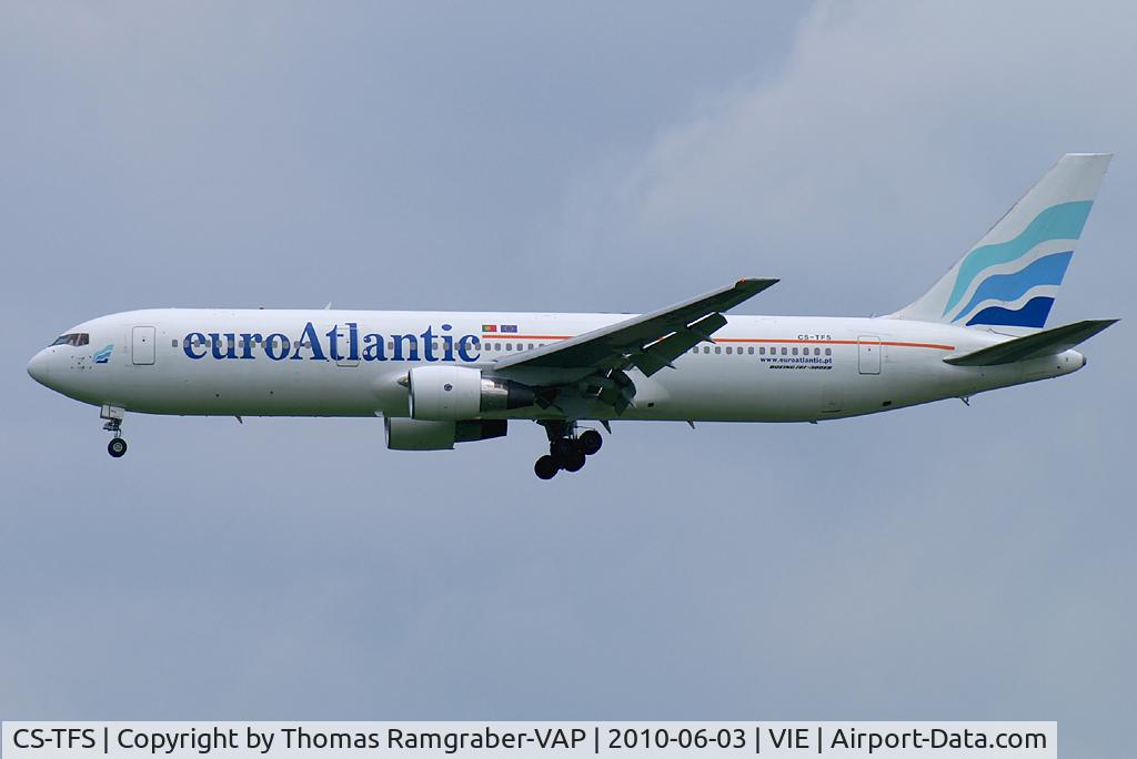 CS-TFS, 1992 Boeing 767-3Y0/ER C/N 25411, Euroatlantic Airways Boeing 767-300