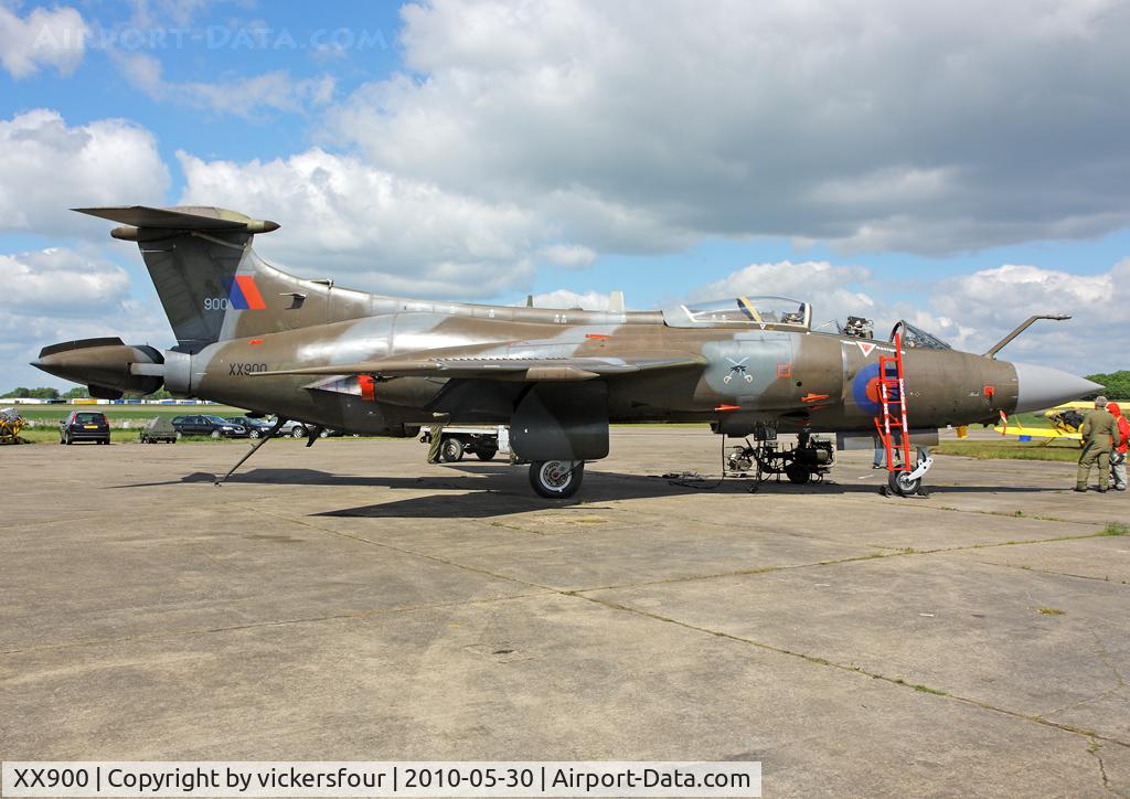 XX900, 1976 Hawker Siddeley Buccaneer S.2B C/N B3-05-75, Former Royal Air Force aircraft wearing 237 OCU markings. Bruntingthorpe.